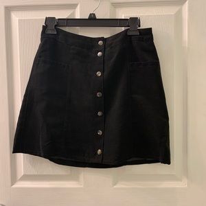 Black skirt